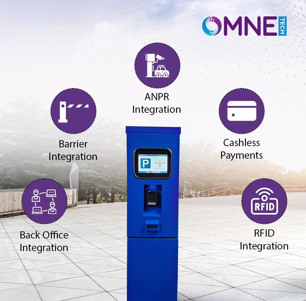 Parking Payment Machine with features Parking Payment Machine